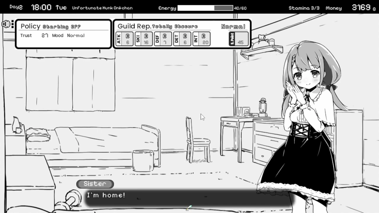 Living with Sister Monochrome Fantasy Screenshot (10)