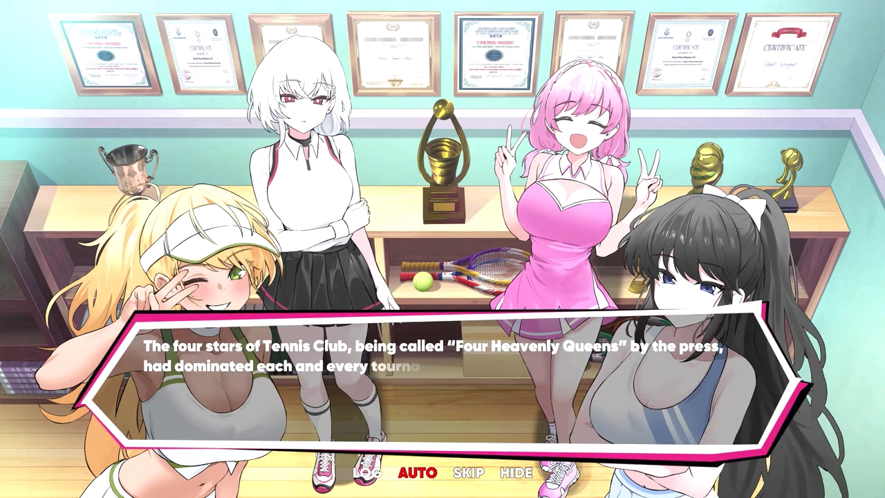 Academy Love Saga: Tennis Angels Screenshot (11)